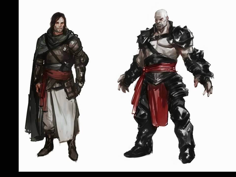 Jason Chan Character Design 1:  Style Exploration - Adobe Photoshop