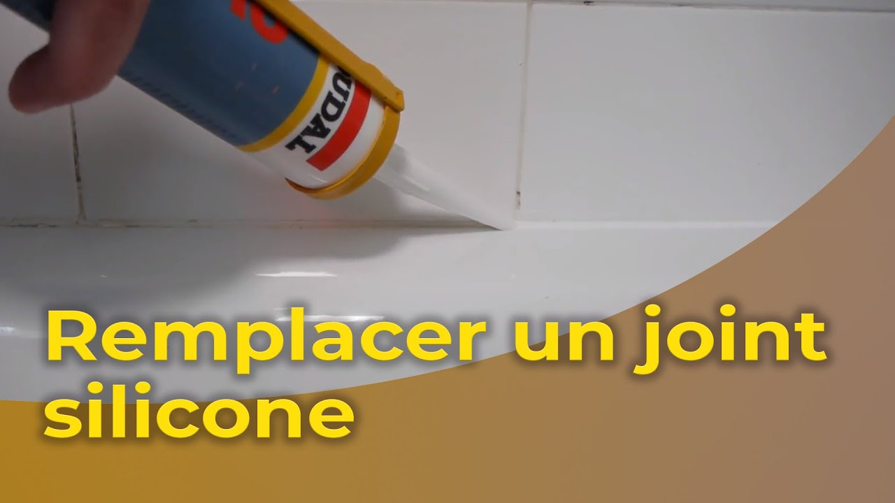 Remplacer un joint silicone ? C'est très FACILE ! Suivez nos conseils