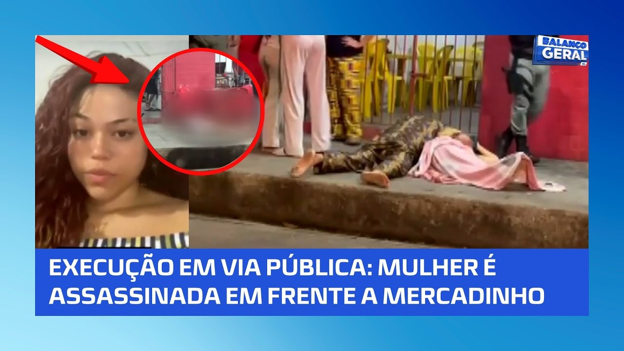 Mulher é morta na porta de mercadinho; polícia investiga possível envolvimento com o tráfico