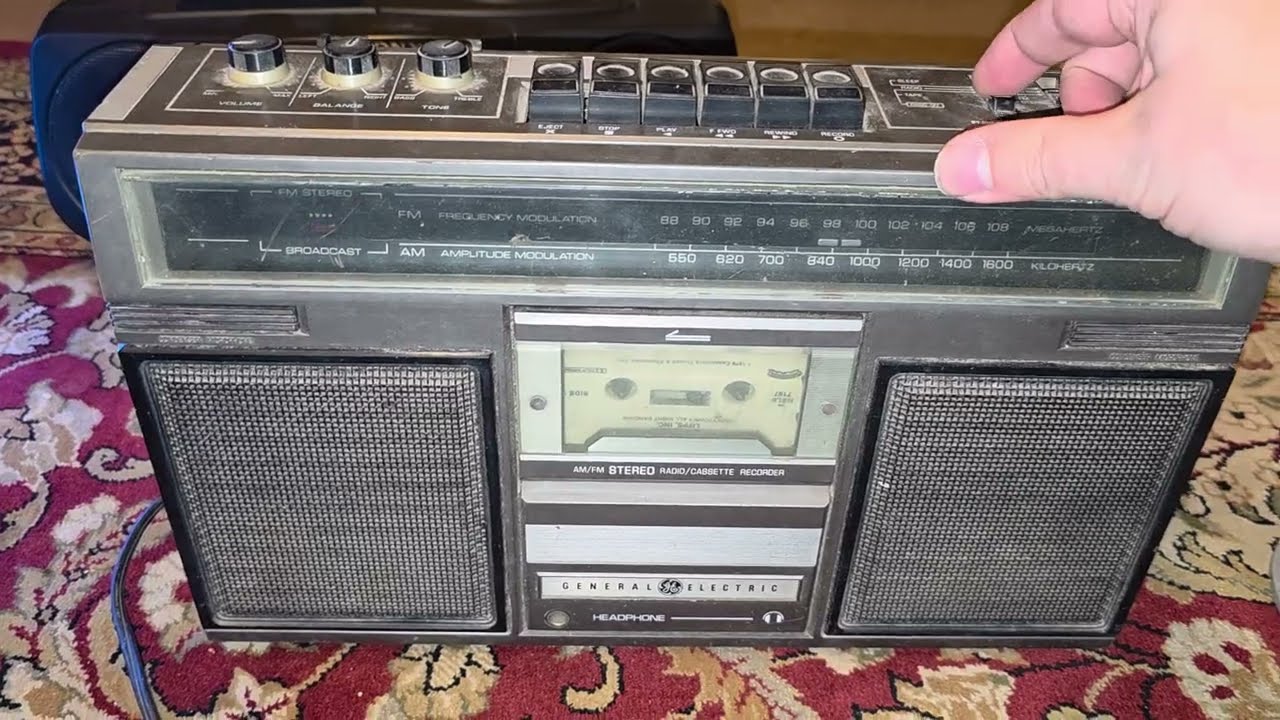 Ebay buy GE boombox