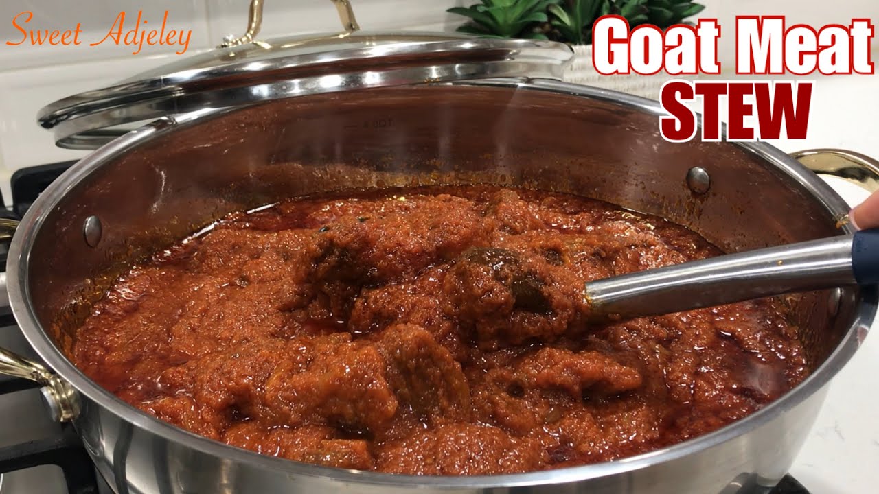How To Make A Super Tasty Party Pleasing Goat Meat Stew | Easy But Delicious Goat Meat Stew Recipe