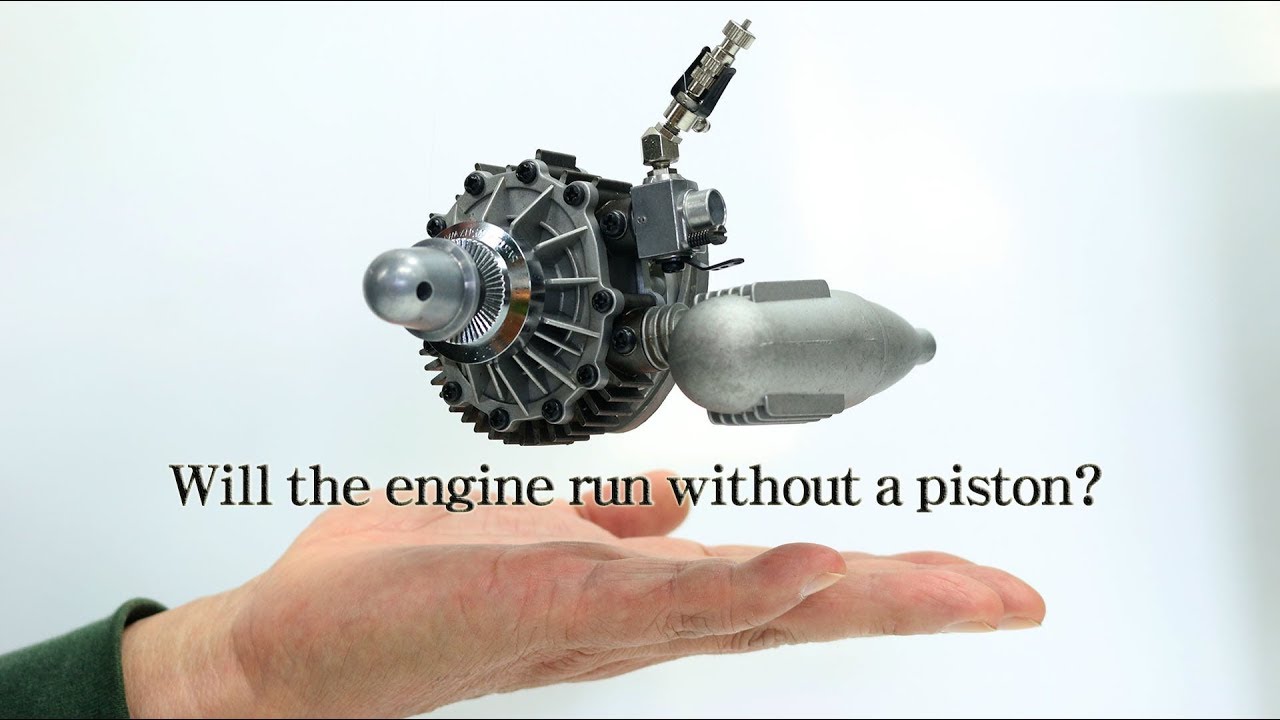WANKEL ROTARY ENGINE - STOP MOTION