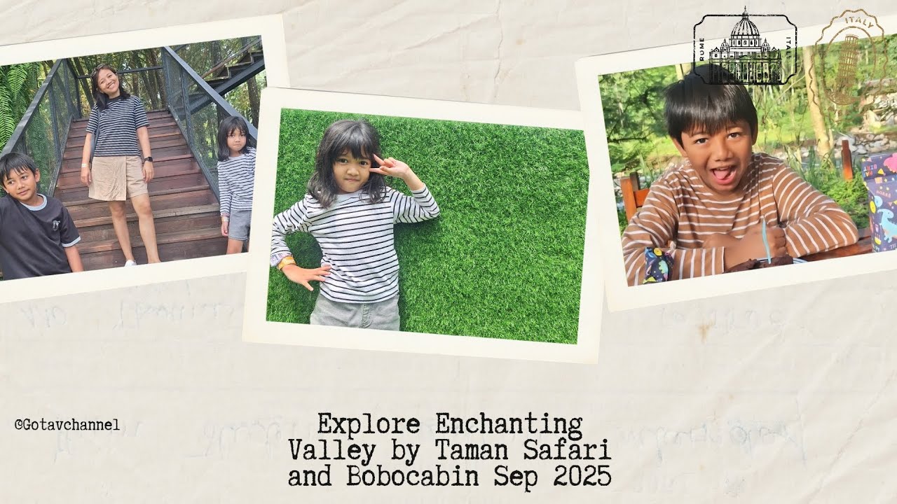 Menjelajahi Enchanting Valley (Taman Safari) dan menginap di bobocabin Puncak Bogor
