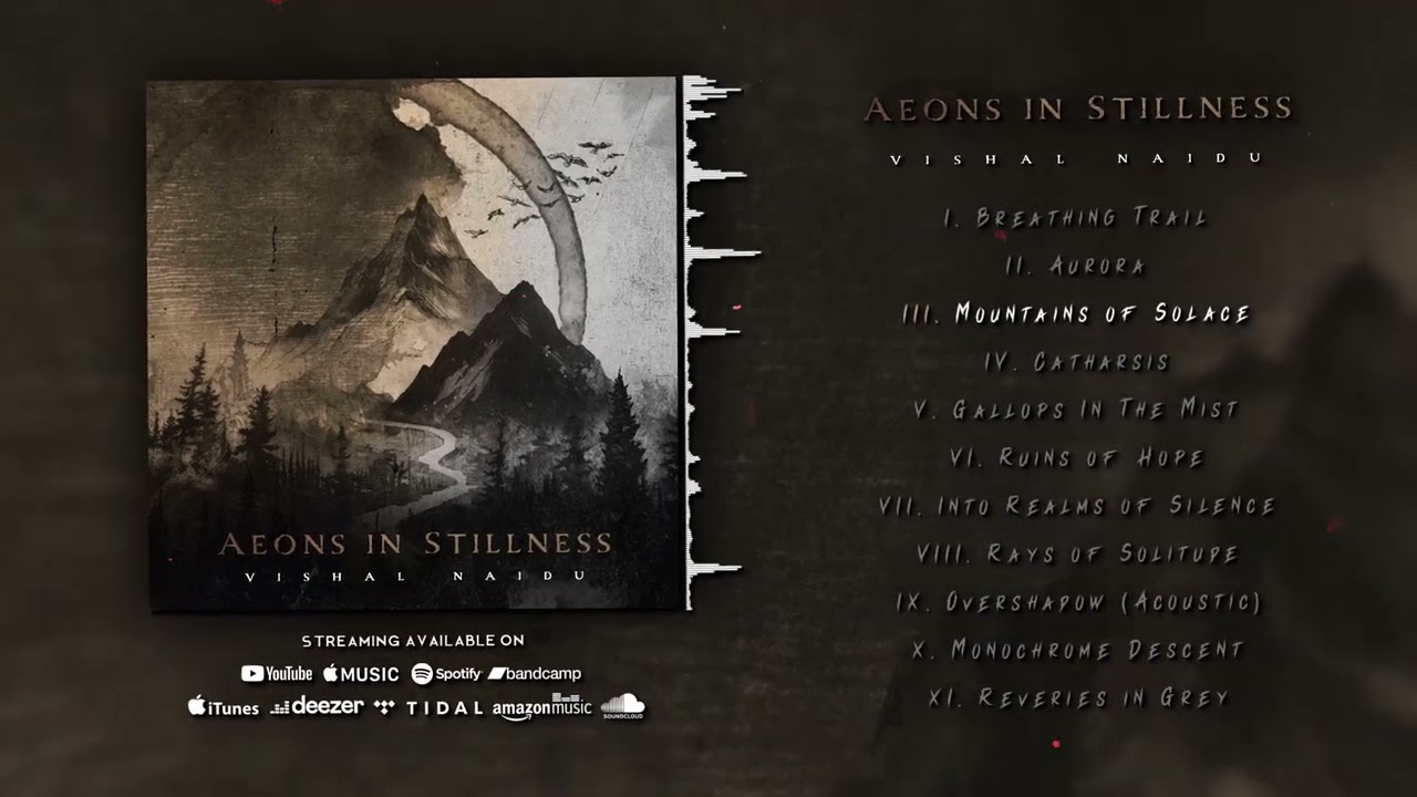 Vishal Naidu - Aeons In Stillness (FULL ALBUM VISUALIZER) | Neofolk | Darkfolk | Post-rock