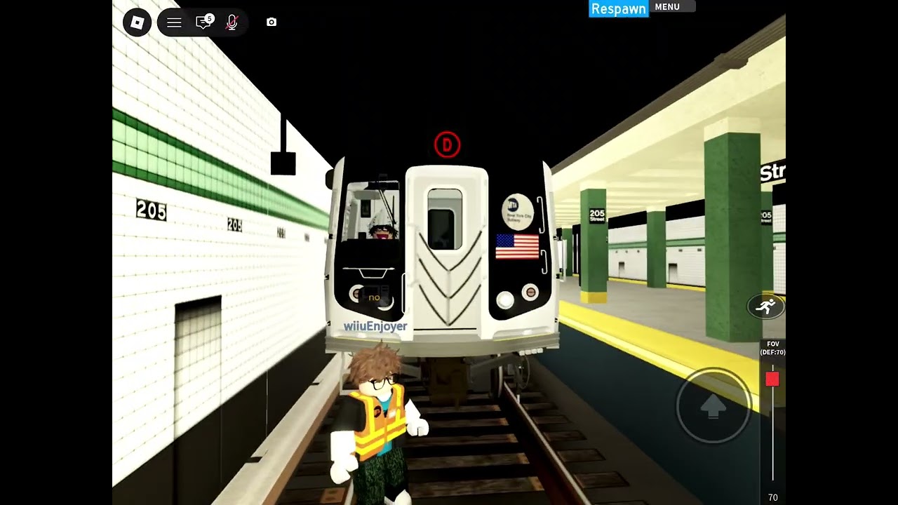 R143 D Train In MTAoR (Admin Run)