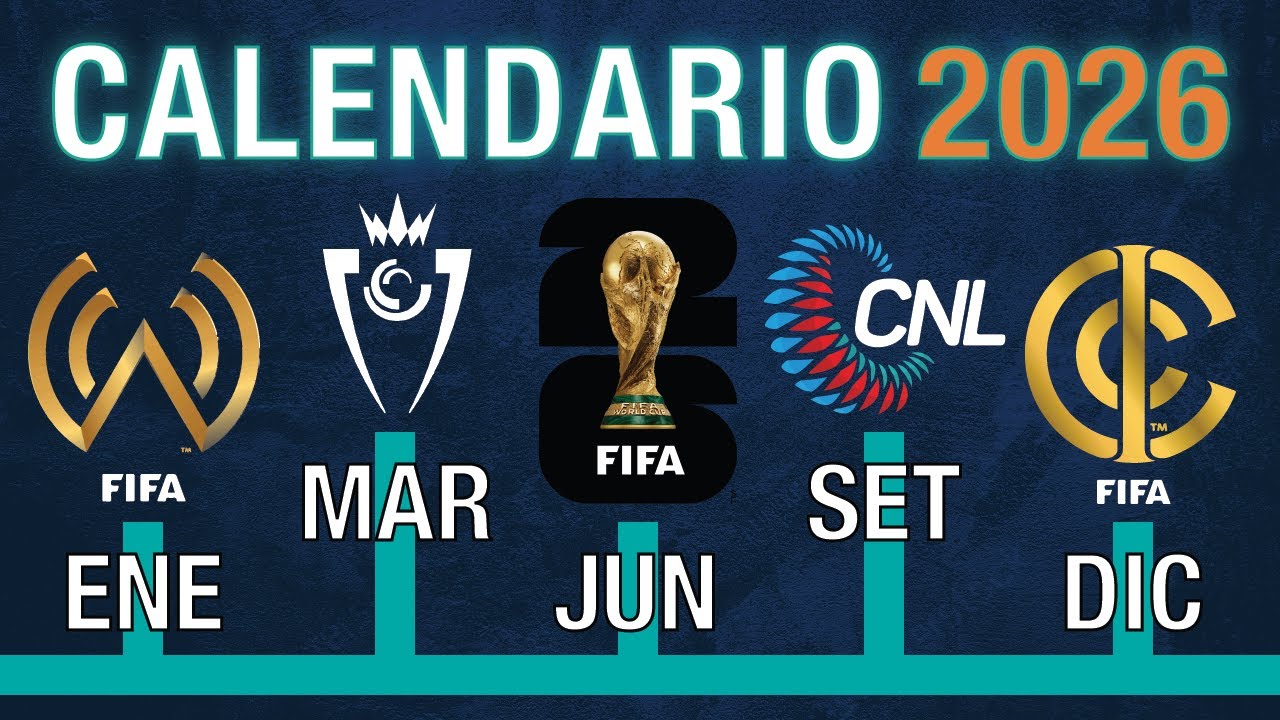DESCUBRÍ EL CALENDARIO COMPLETO DE LA CONCACAF PARA 2026