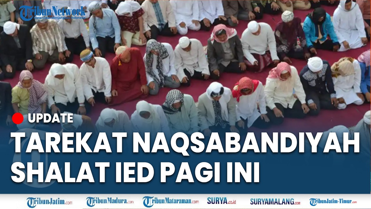 🔴SUASANA SALAT IDUL FITRI 2026 JEMAAH TAREKAT NAQSABANDIYAH Pagi Ini, di Lubuk Kilangan Kota Padang