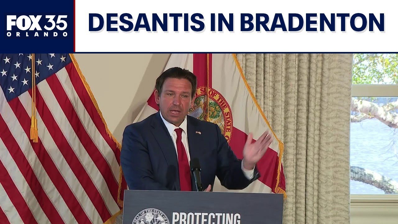 Gov. DeSantis remarks on immigration and Cuba