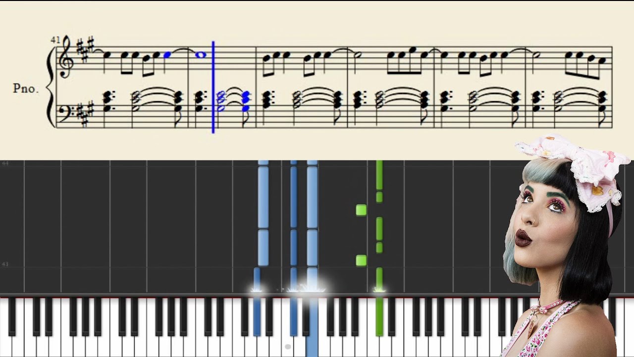 Melanie Martinez - Training Wheels - Piano Tutorial + Sheets