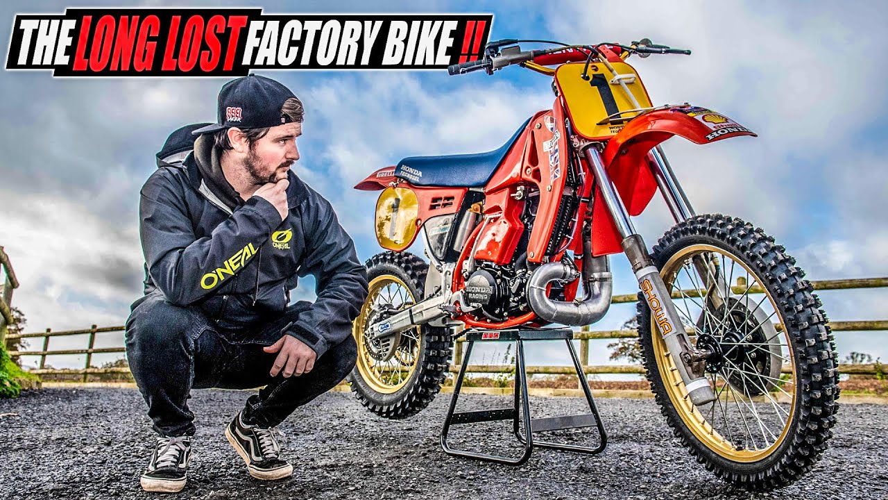 Long Lost Factory 2 Stroke Reunited with Motocross Legend!