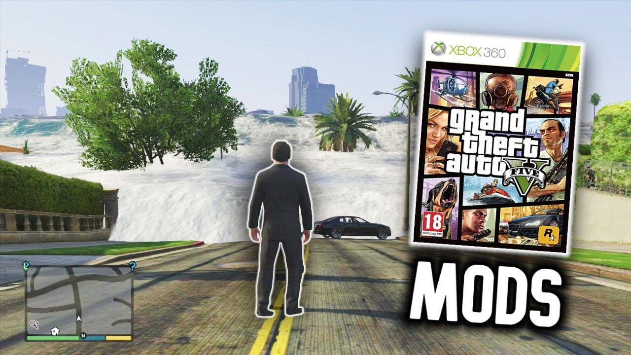 Я играл в GTA V на Xbox 360 с модами