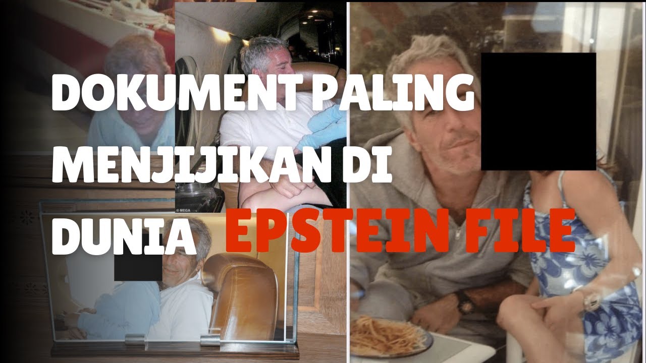 EPSTEIN FILE : Jeffrey Epstein salah satu contoh dari rusaknya manusia #epsteincase