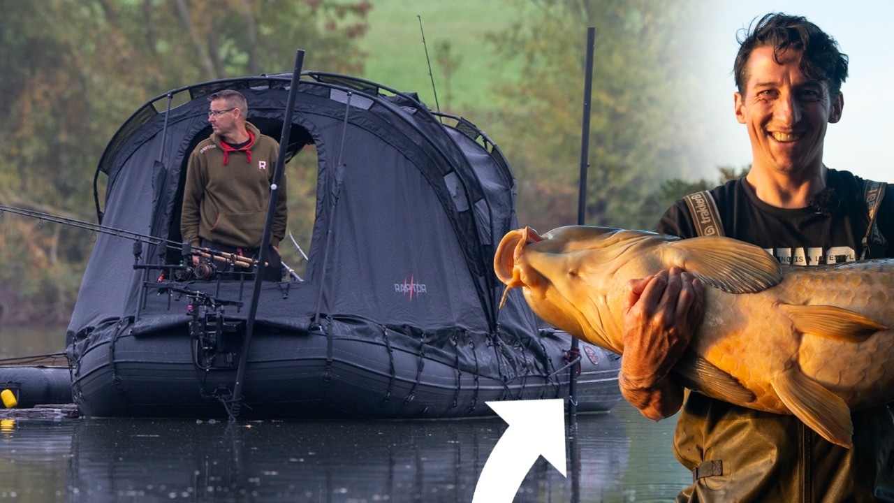 Onverwachte record karper vanuit de nieuwste Raptor boot