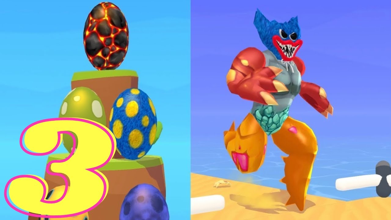 Monster Egg Game - Android,ios Gameplay All Levels Part 3