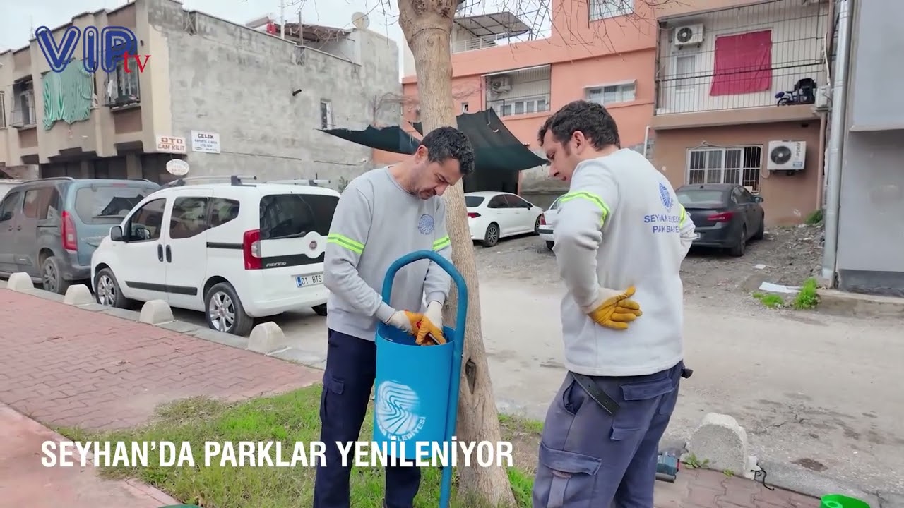 SEYHAN’DA PARKLAR YENİLENİYOR