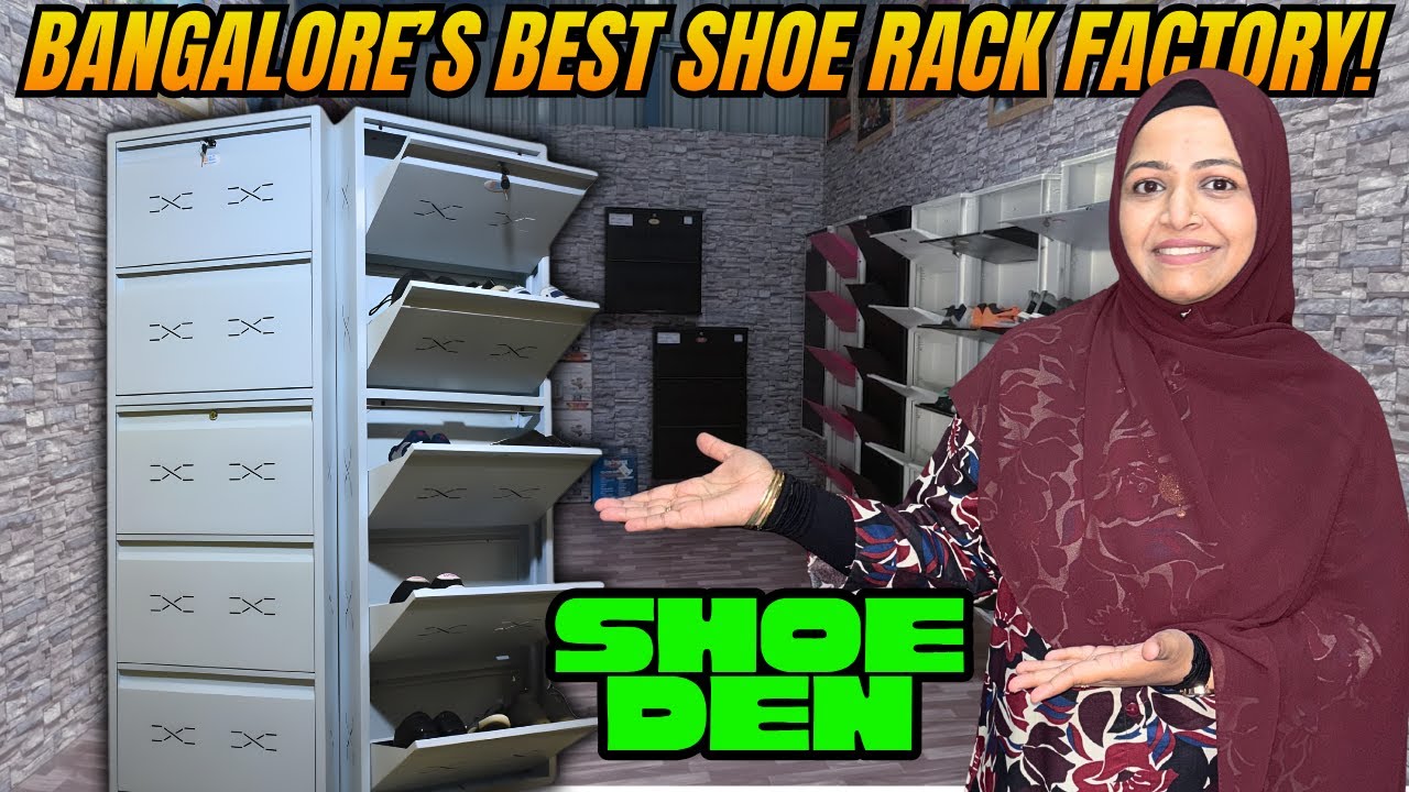 Bangalore’s Smart Home Secret is OUT! 😱 Shoe Den RT Nagar | Double Decker Metal Shoe Racks 🔥