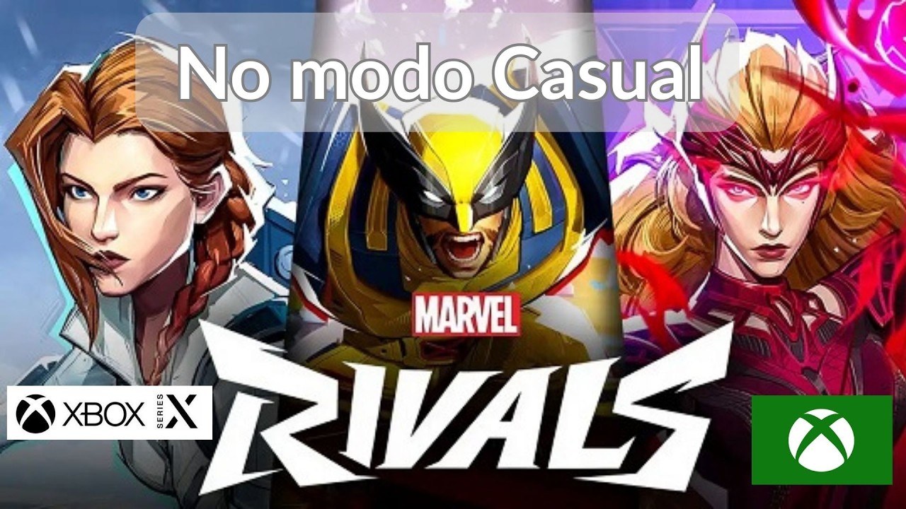 Jogando Marvel Rivals no Xbox Series X