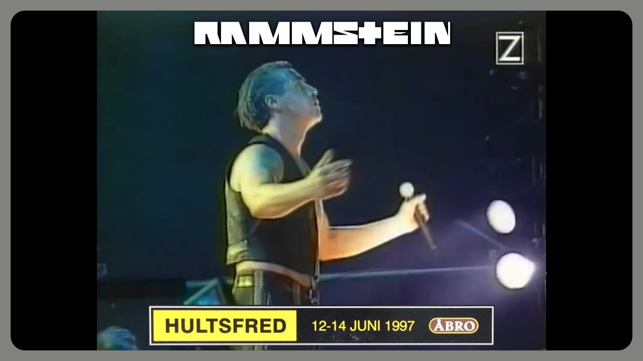 Rammstein - (LIVE at Hultsfred Festival, Sweden 1997) | [Proshot] HQ