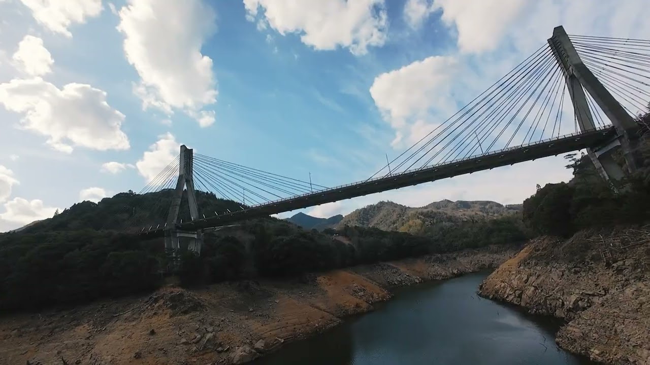 【DRONE空撮】大分県佐伯　北川ダム