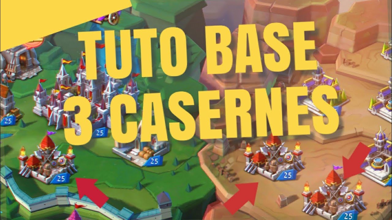 [TUTO]  Faire des troupes en quantité facilement (Lords Mobile)