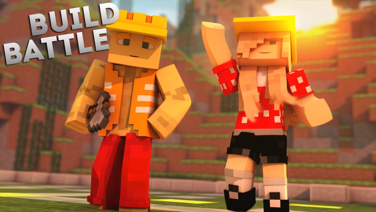MINECRAFT BUILD BATTLE - A MISS É MELHOR NO PAINT ! C/MissMushrooms