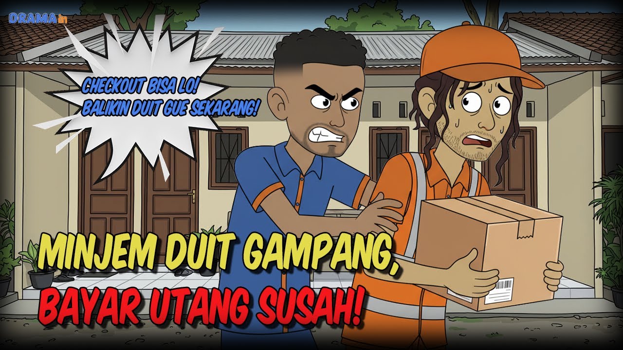 MINJEM DUIT GAMPANG, BAYAR UTANG SUSAH | Animasi Drama Azab