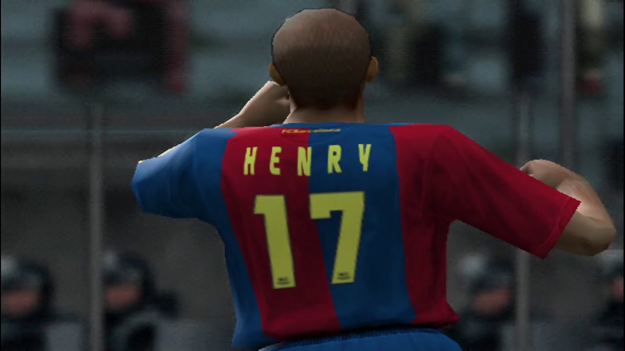 WORLD SOCCER WINNING ELEVEN 12 Barcelona against Real Madrid