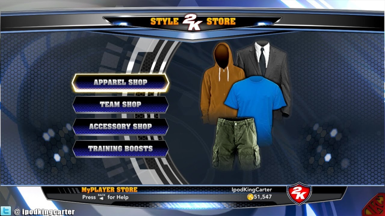 NBA 2K14 2K Store - 50K VC Shopping Spree! | I Do My Own Shopping Ladies... | iPodKingCarter