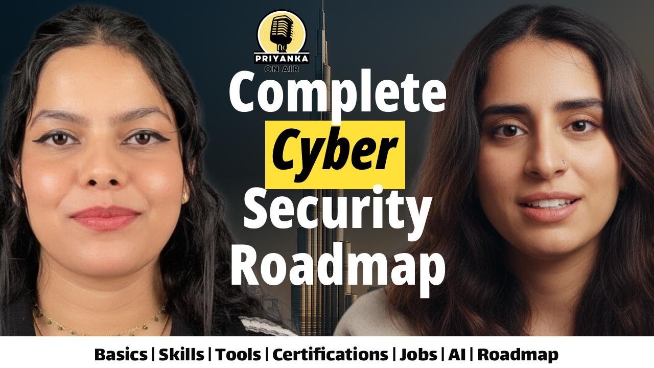 Complete Cyber Security Roadmap 🔐👩‍💻