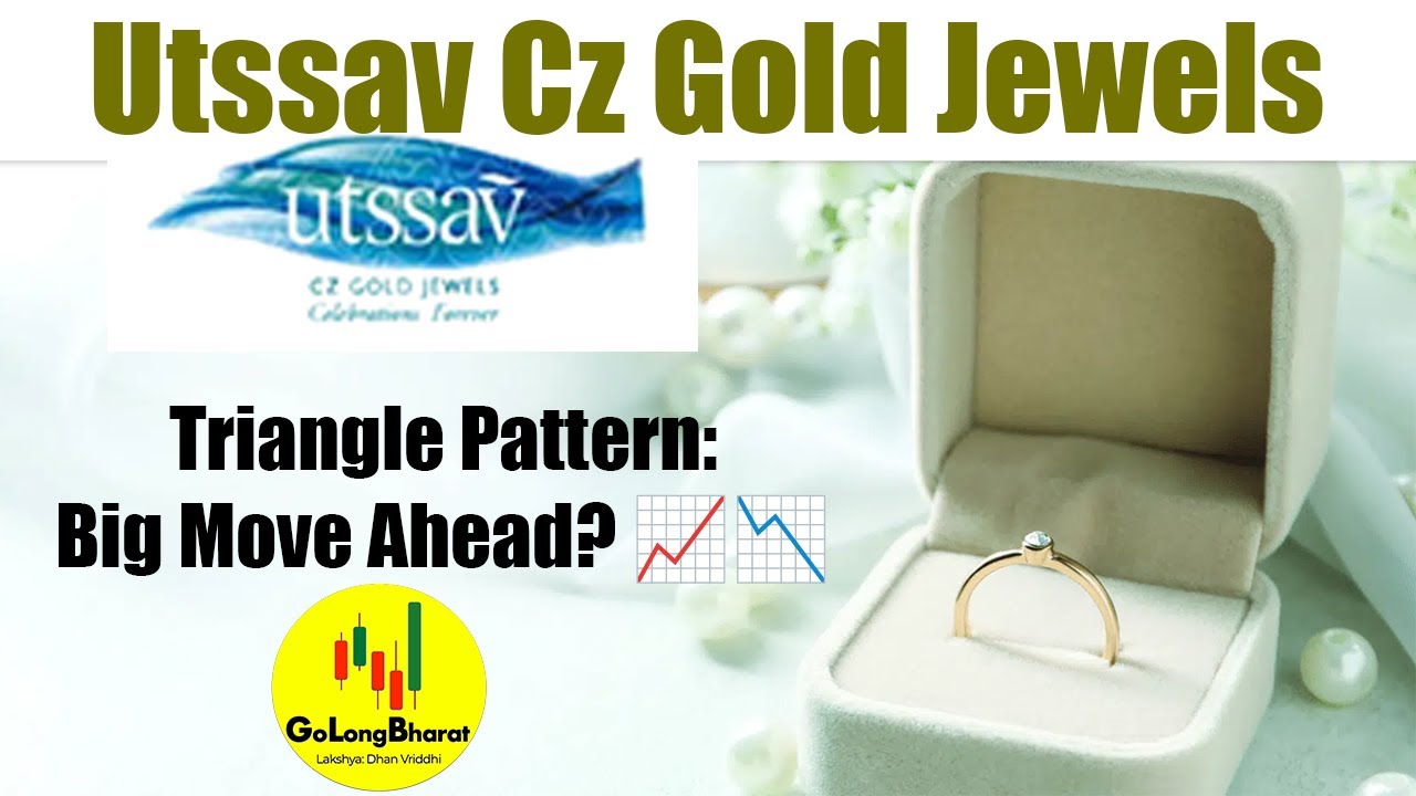 Utssav CZ Gold Jewels Stock Analysis: Triangle Pattern Forming! | My Profit Journey | Why Holding