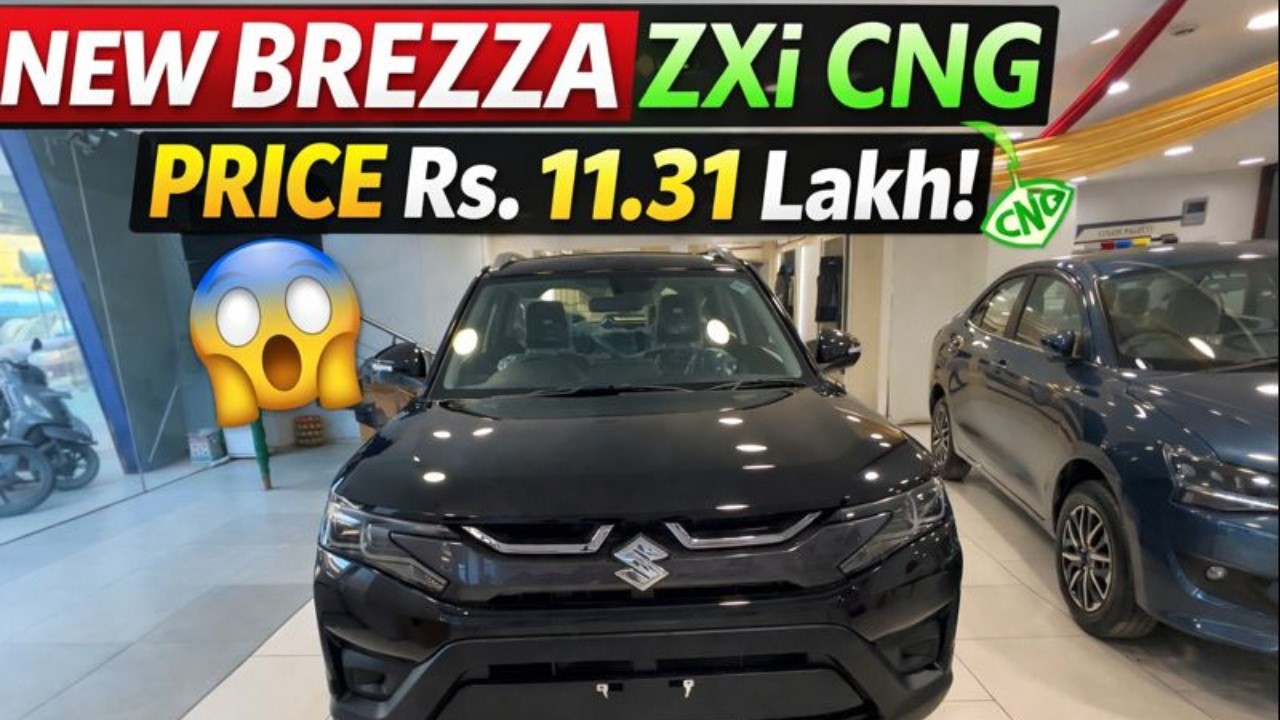 Brezza ZXi CNG 💥 Top Variant | Best CNG SUV Under ₹12 Lakh? | Generation Cars