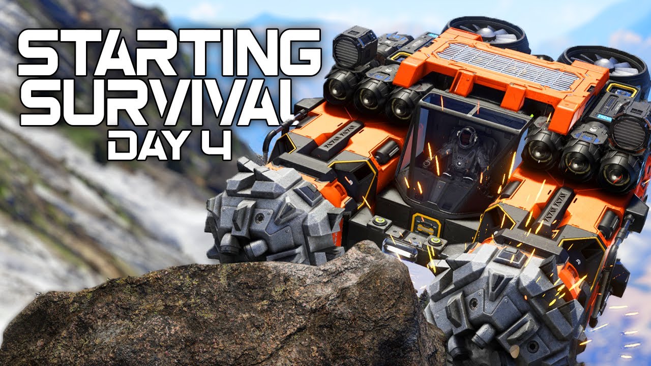 My First Mining Ship | Starting Survival in Space Engineers 2, Day 4