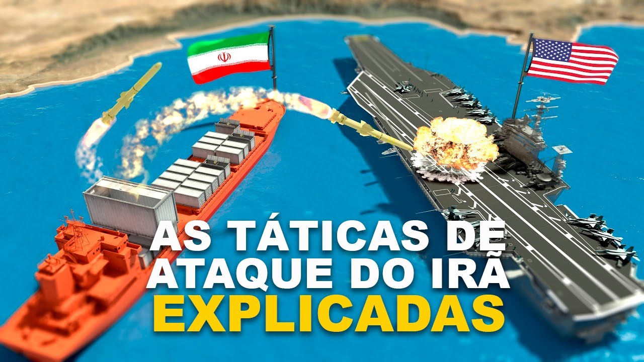 O Plano do Irã para Enfrentar a Maior Marinha do Mundo - Táticas de Guerra Assimétrica