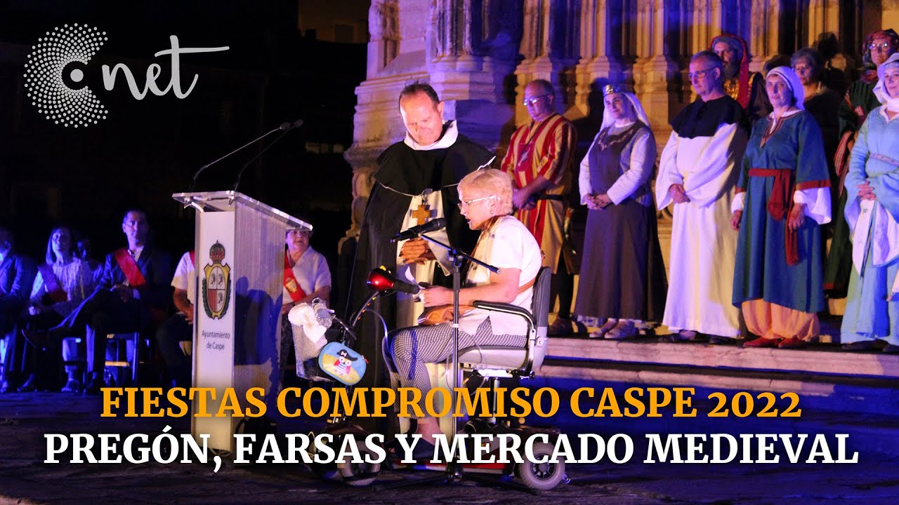 Pregón, farsas y mercado medieval | XXV CONMEMORACIÓN COMPROMISO DE CASPE 2022