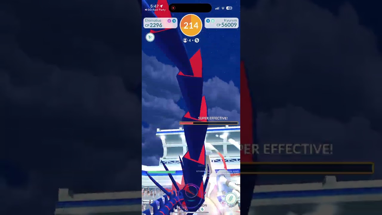 Playing Pokemon Go White Kyurem Part 2 