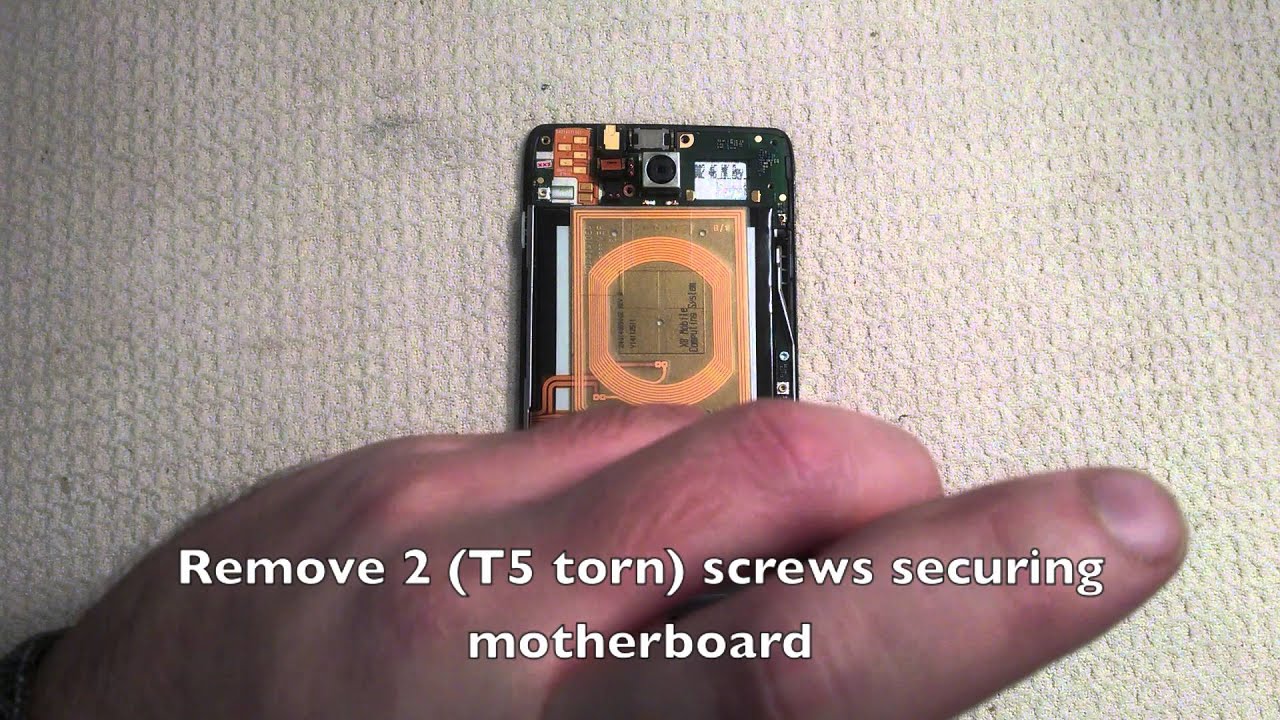 Motorola DROID MAXX Repair XT1080 - Full Teardown (screen, camera, battery, vibrator, speaker)