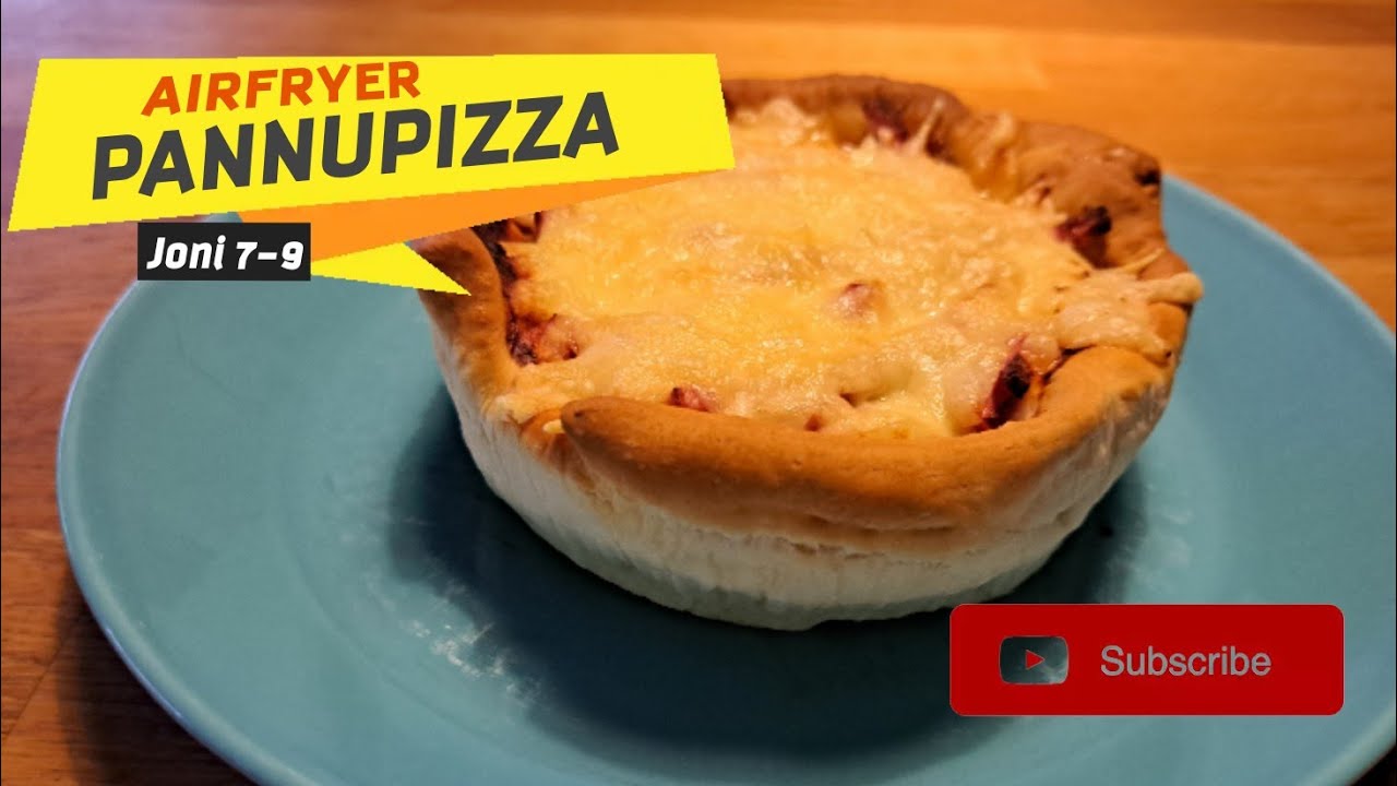Airfryer pannupizza