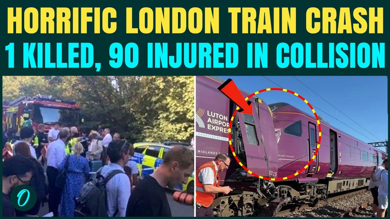 London Train Collision BREAKING: Driver Killed, 90 WOUNDED in Deadly Train Accident Near LONDON