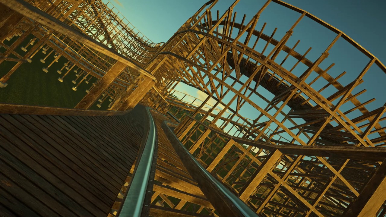 Mammut Achterbahn/Coaster Tripsdrill POV Planet Coaster