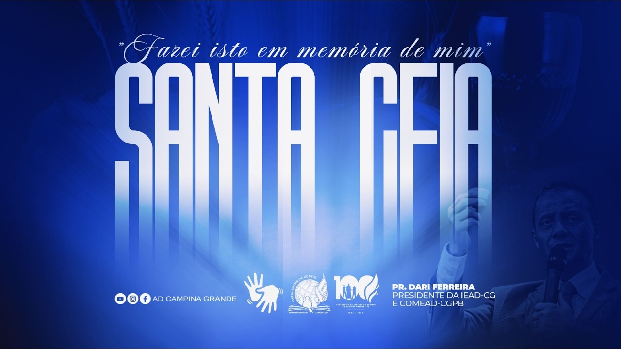 CULTO DE SANTA CEIA | AO VIVO | 09/03/2026