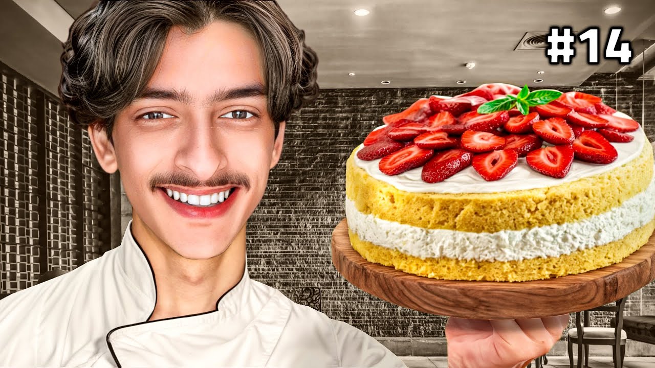 اول مره اسوي كيك وتقييم العيال#14