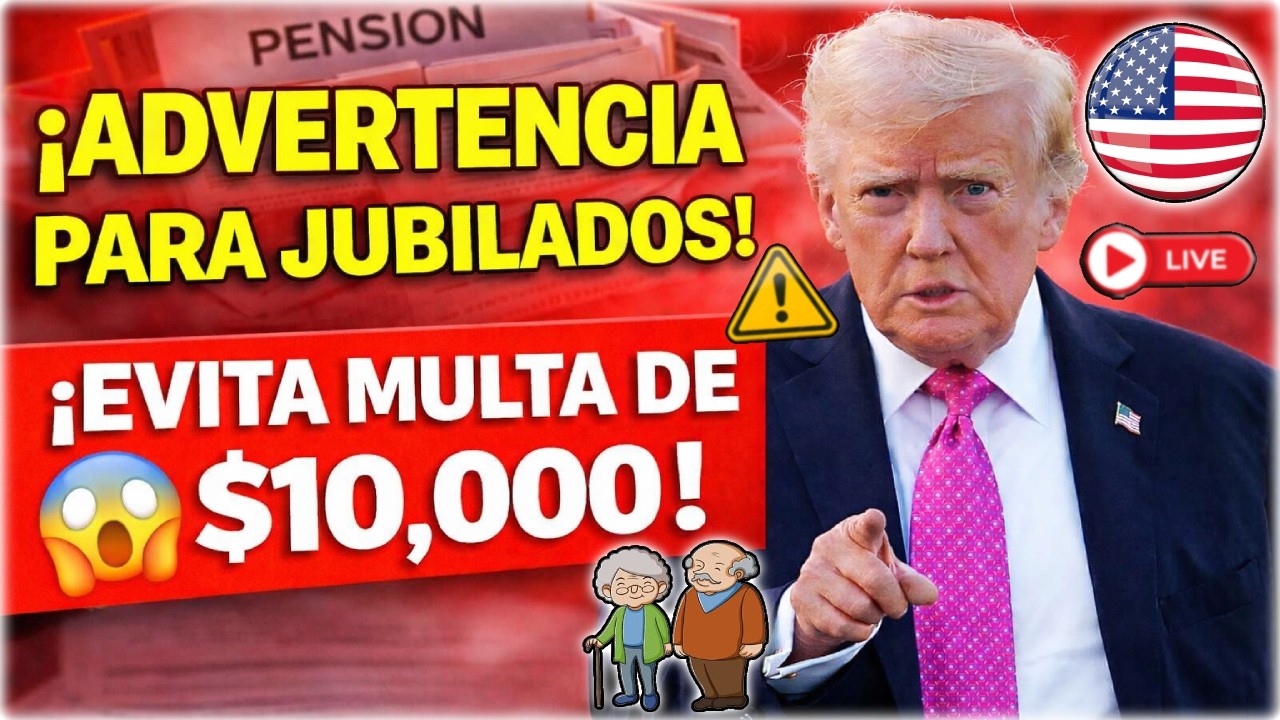 ⚠️ Jubilados: Cuidado con esta actividad bancaria que puede provocar una multa del IRS de $10,000