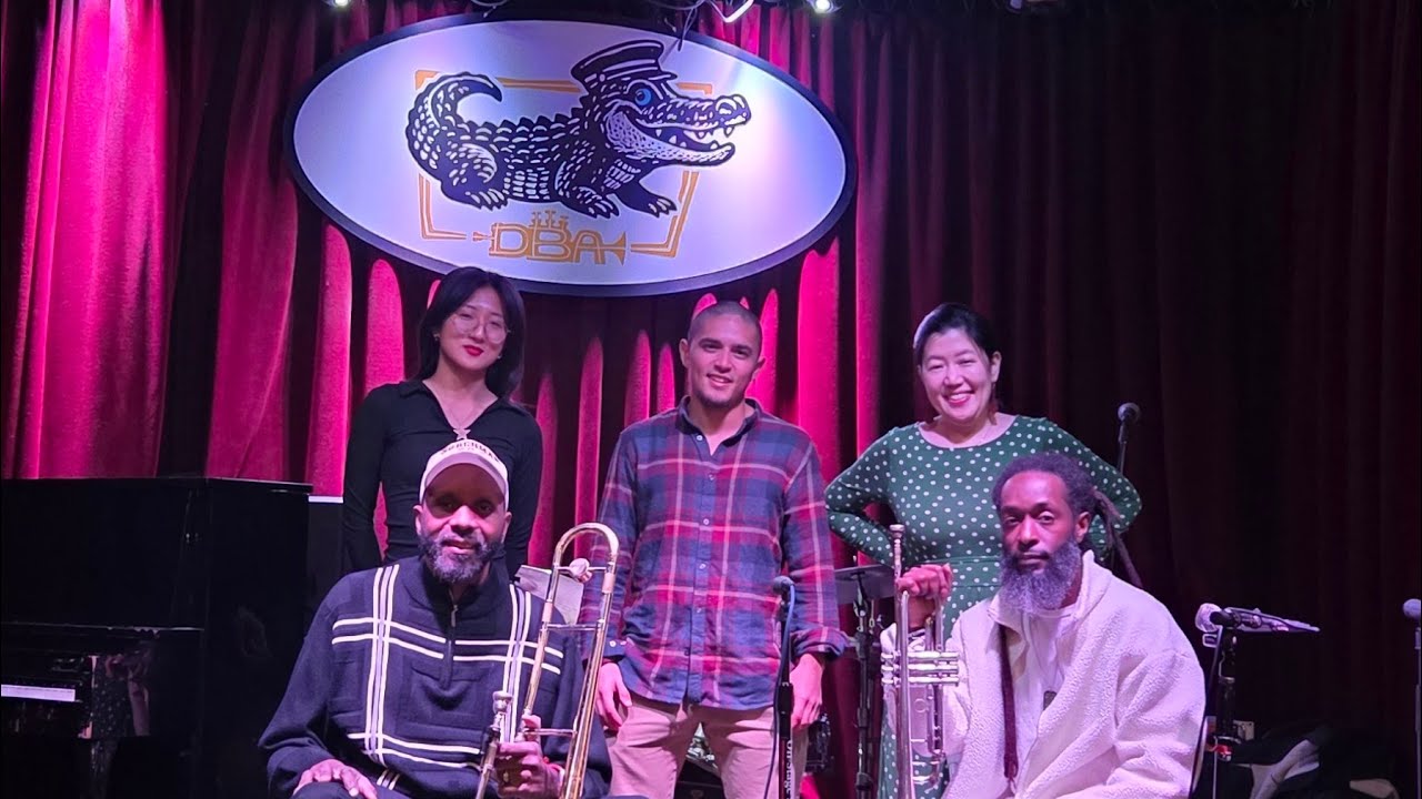 Swinging in New Orleans quintet is live at DBA on Frenchmen street