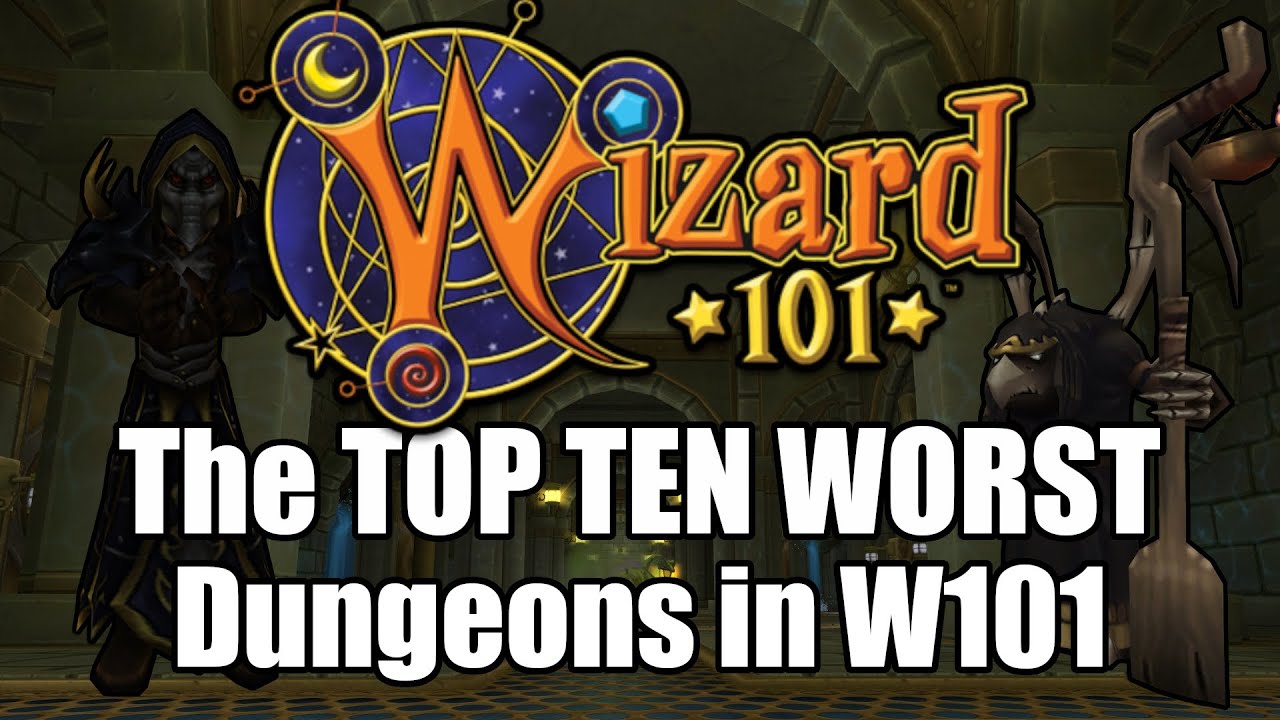 The Top 10 WORST Dungeons in Wizard101