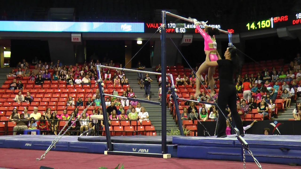 Lauren Hernandez - Uneven Bars - 2012 Secret U.S. Classic