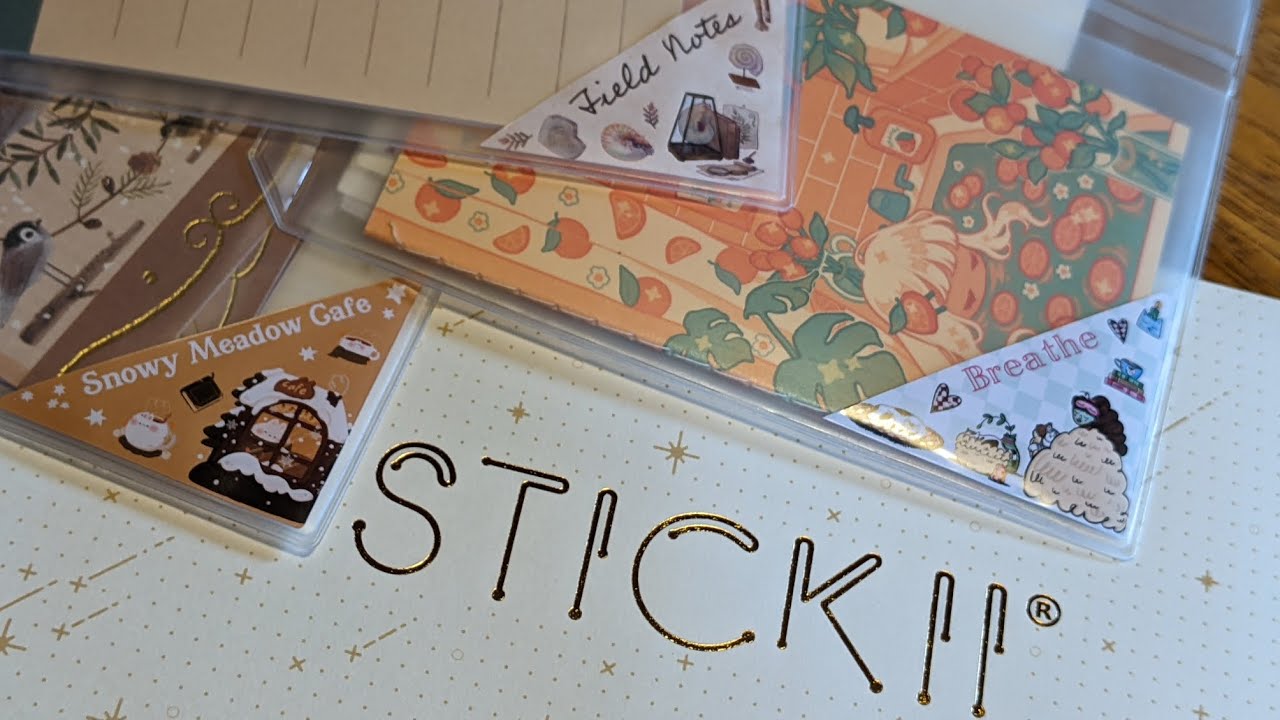 ASMR November 2023 Stickii Club packs!