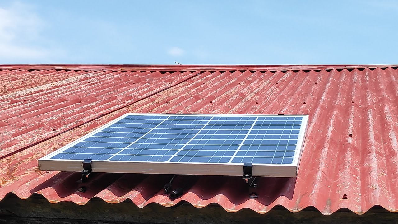 DIY Solar Panel Mount Using Z-Bars