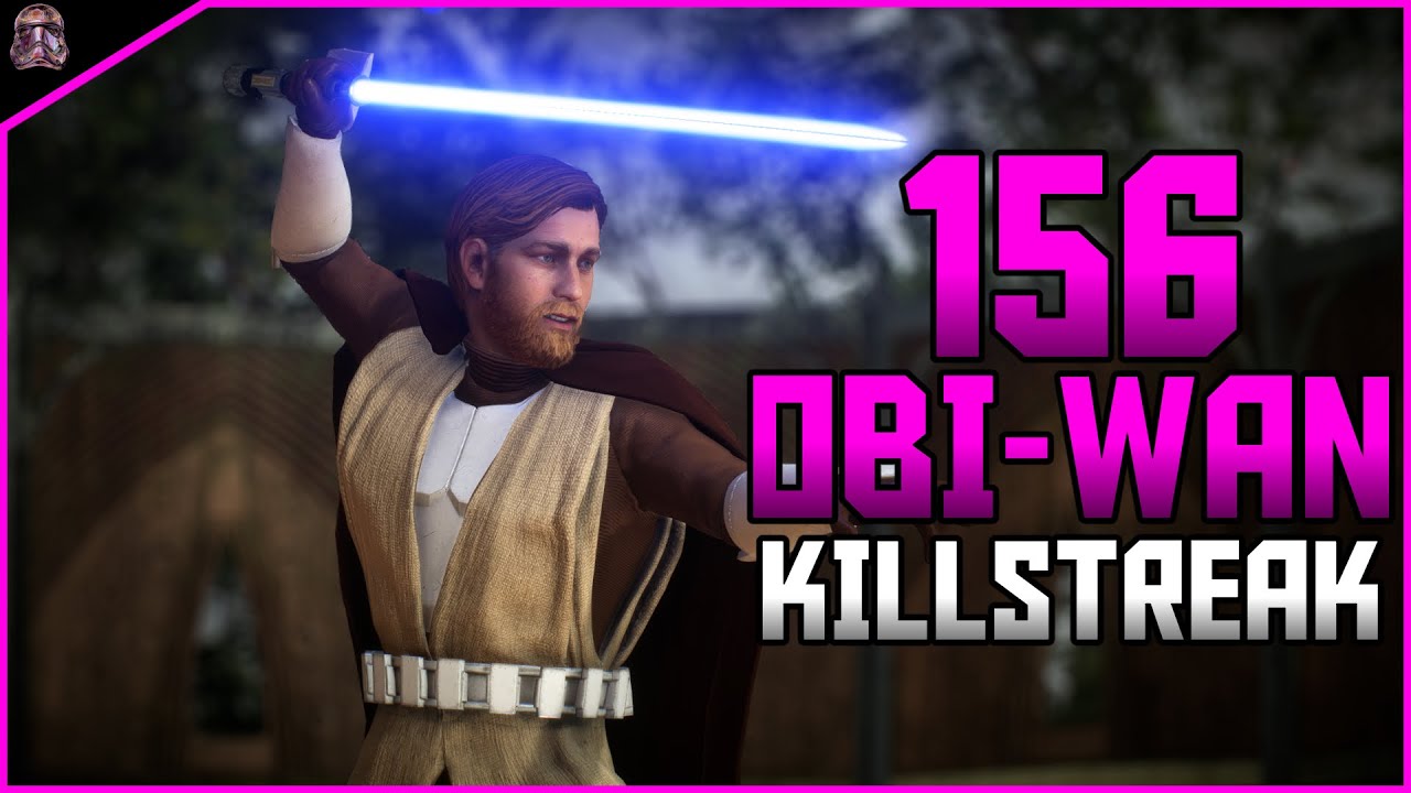 Star Wars Battlefront II 156 Obi Wan Kenobi Killstreak (Naboo - Galactic Assault)