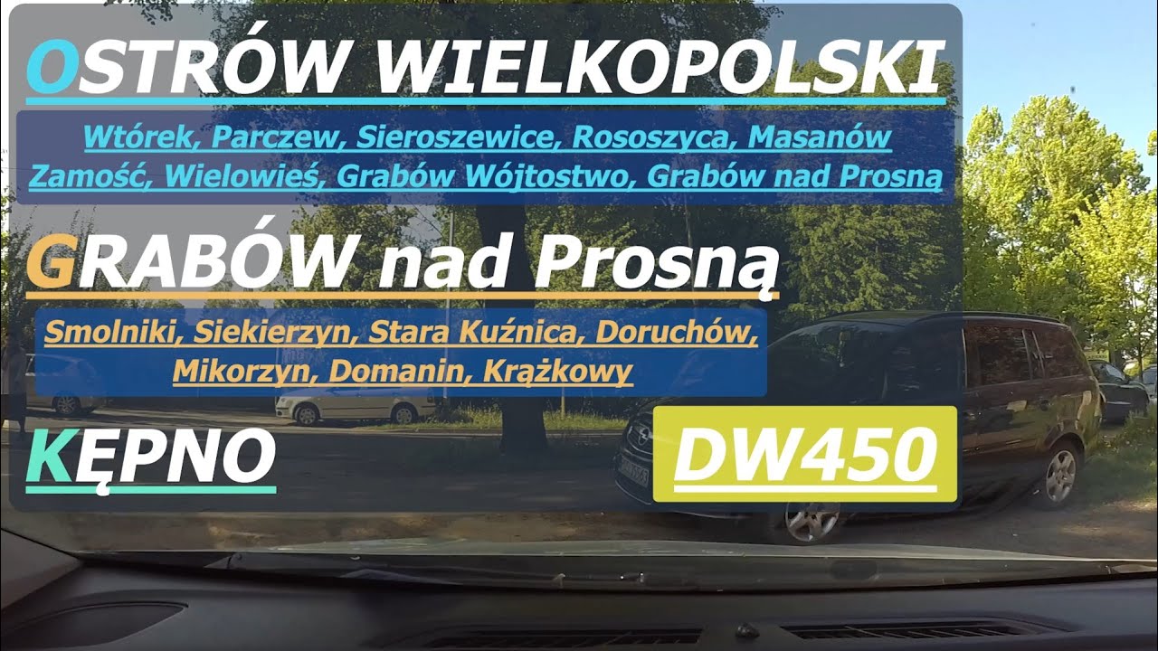 OSTRÓW WIELKOPOLSKI - GRABÓW nad Prosną - KĘPNO [DW450-DW449] Relaxation Music