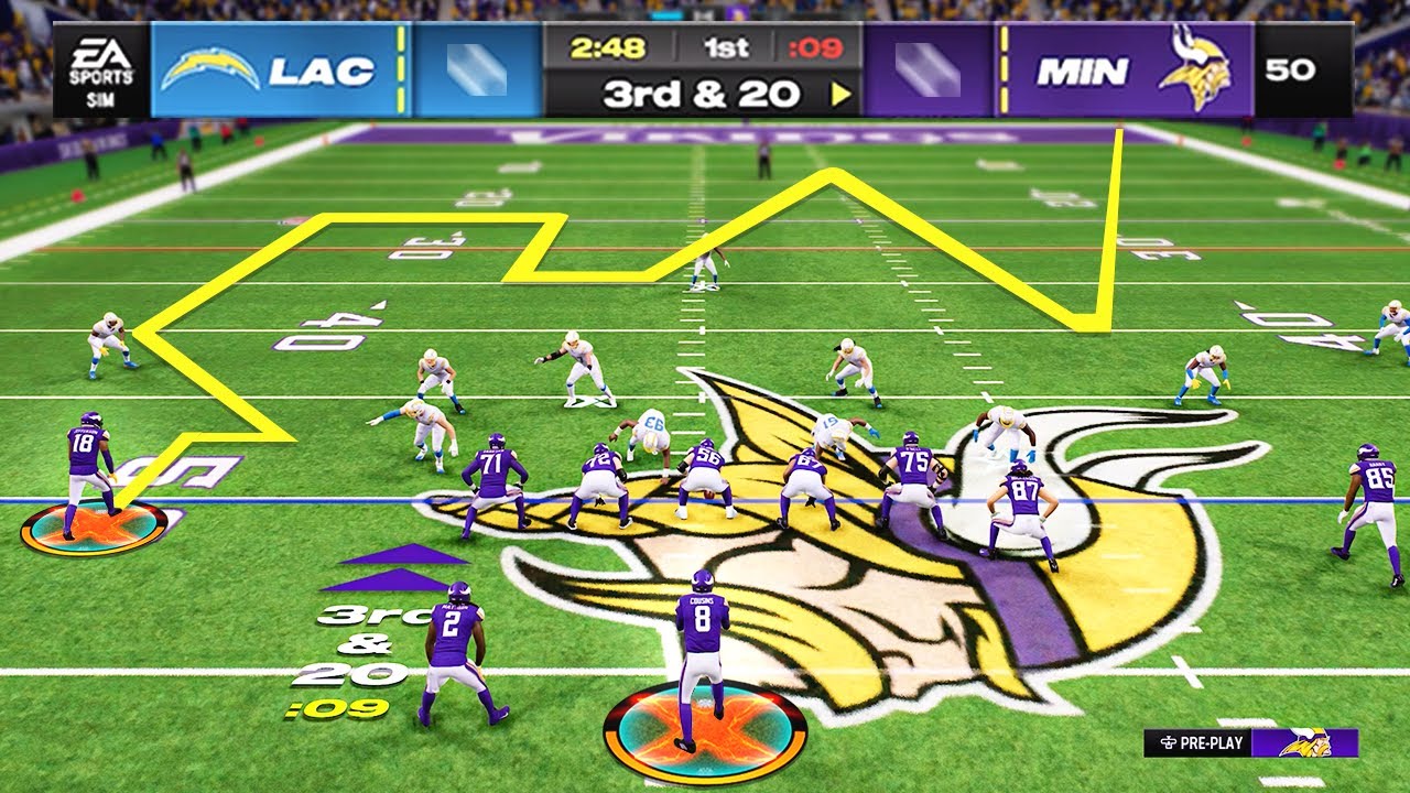 Justin Jefferson has Route Creator In Madden 24, any route he wants...